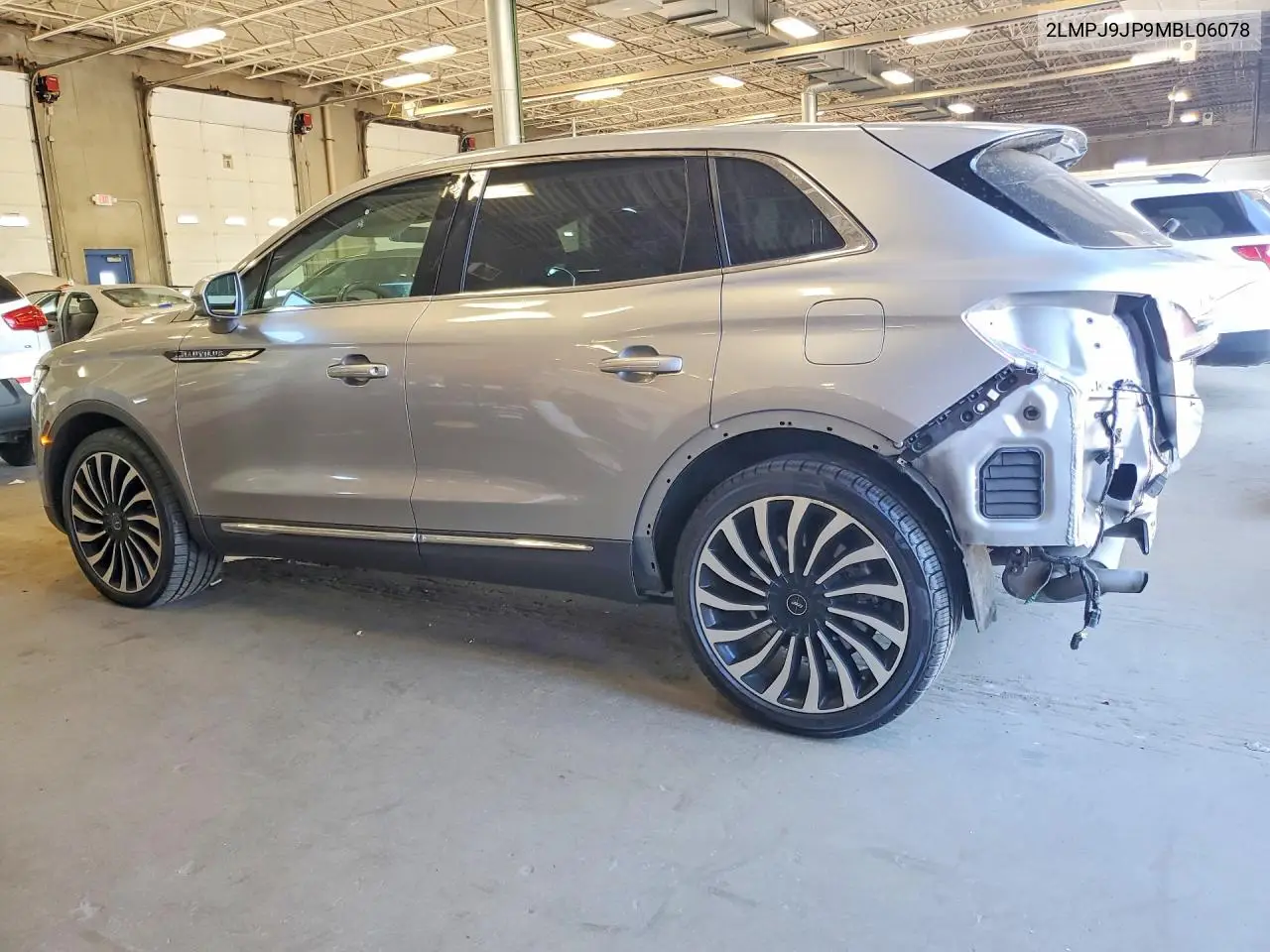 2021 Lincoln Nautilus Black Label VIN: 2LMPJ9JP9MBL06078 Lot: 61026356