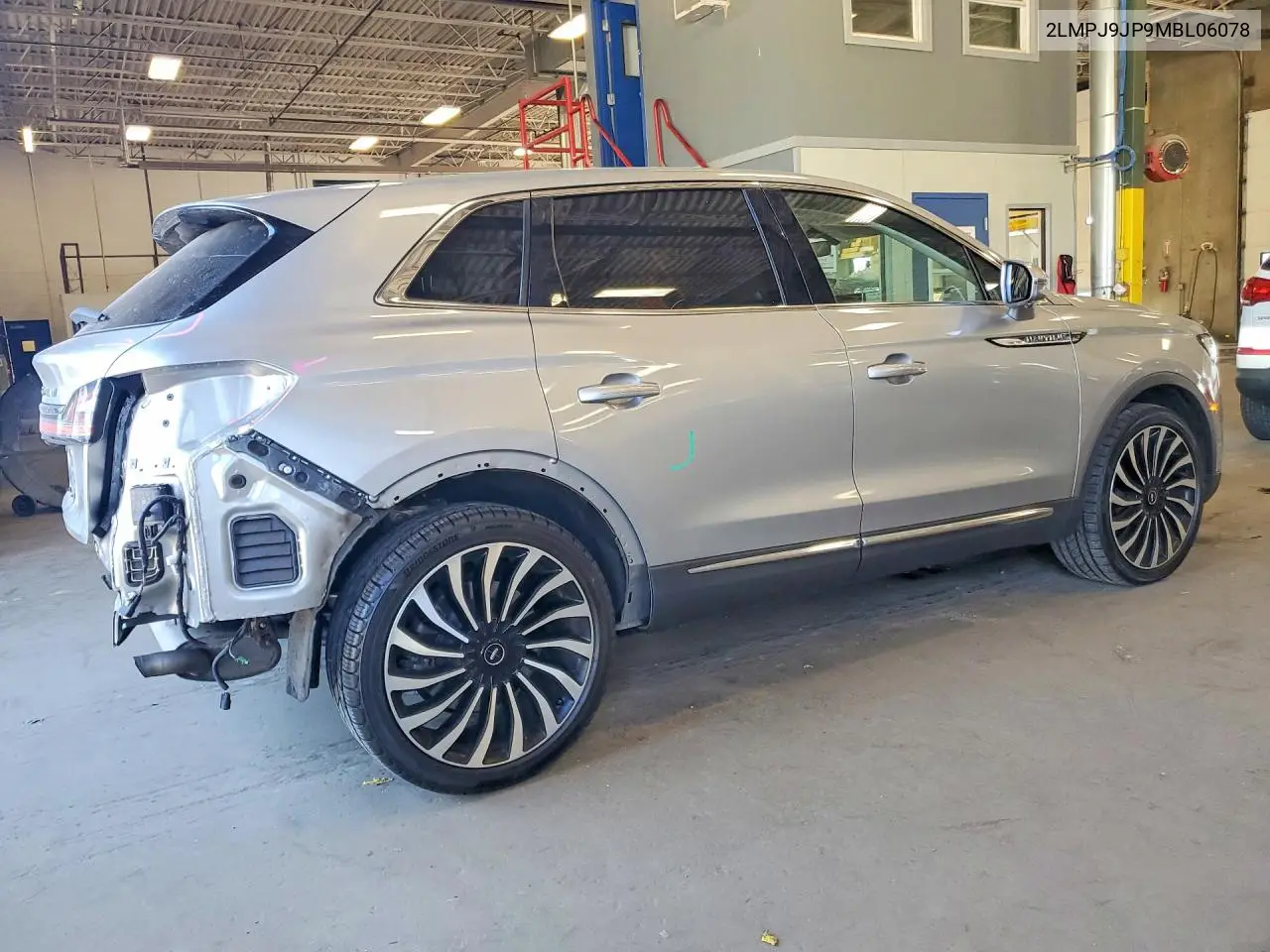 2021 Lincoln Nautilus Black Label VIN: 2LMPJ9JP9MBL06078 Lot: 61026356