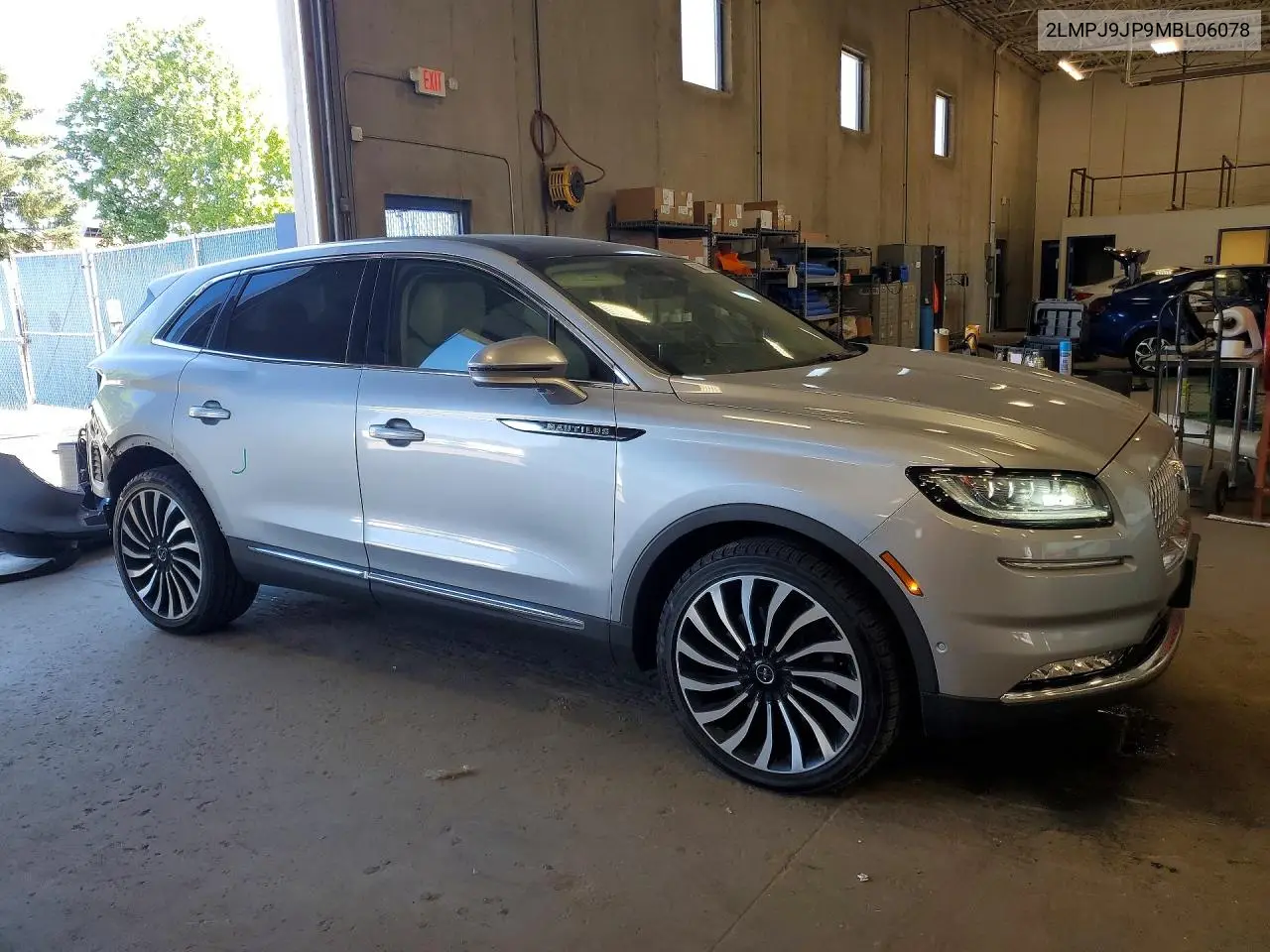 2021 Lincoln Nautilus Black Label VIN: 2LMPJ9JP9MBL06078 Lot: 61026356
