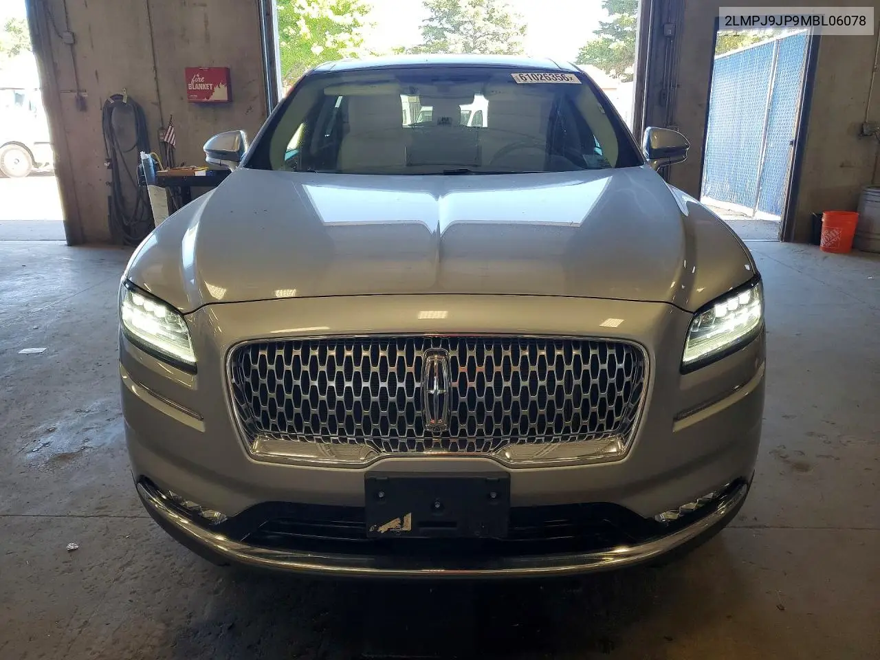 2021 Lincoln Nautilus Black Label VIN: 2LMPJ9JP9MBL06078 Lot: 61026356
