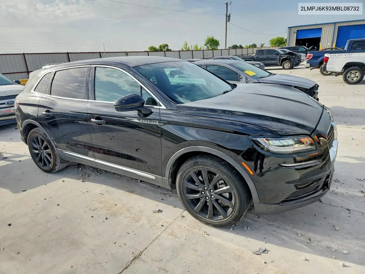 2021 Lincoln Nautilus Reserve VIN: 2LMPJ6K93MBL08732 Lot: 61598946