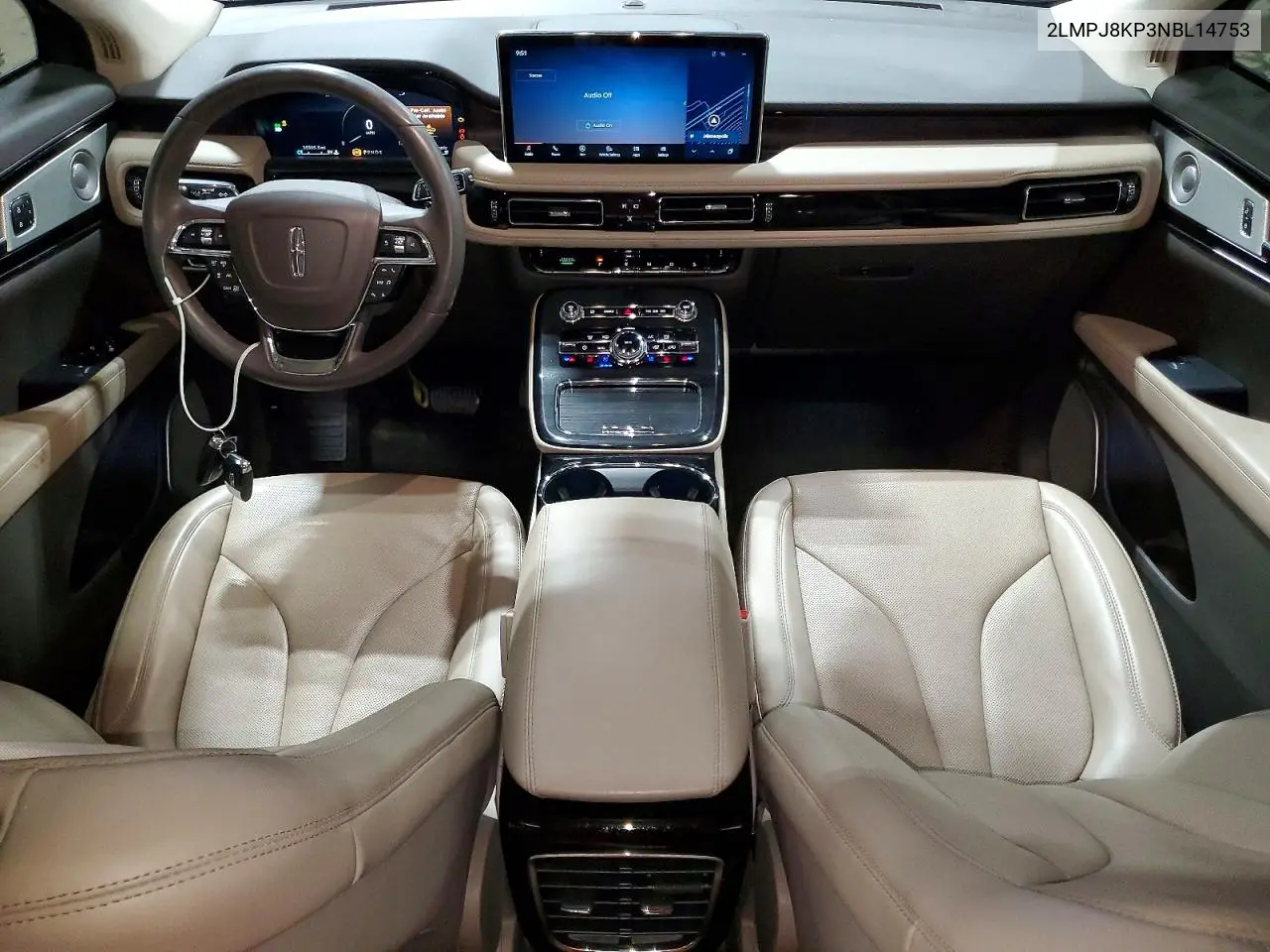 2022 Lincoln Nautilus Reserve VIN: 2LMPJ8KP3NBL14753 Lot: 54287856