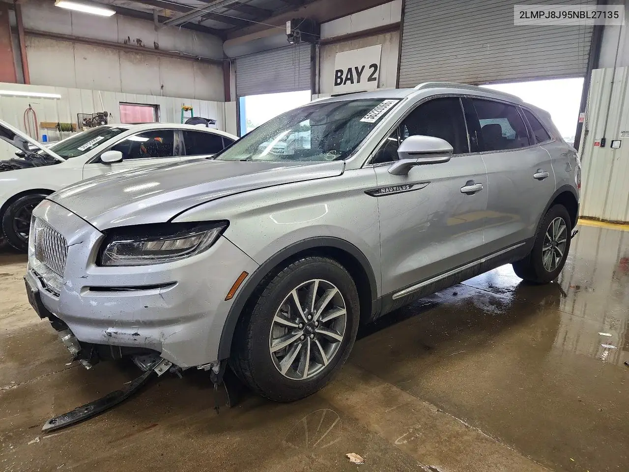 2022 Lincoln Nautilus VIN: 2LMPJ8J95NBL27135 Lot: 56220966