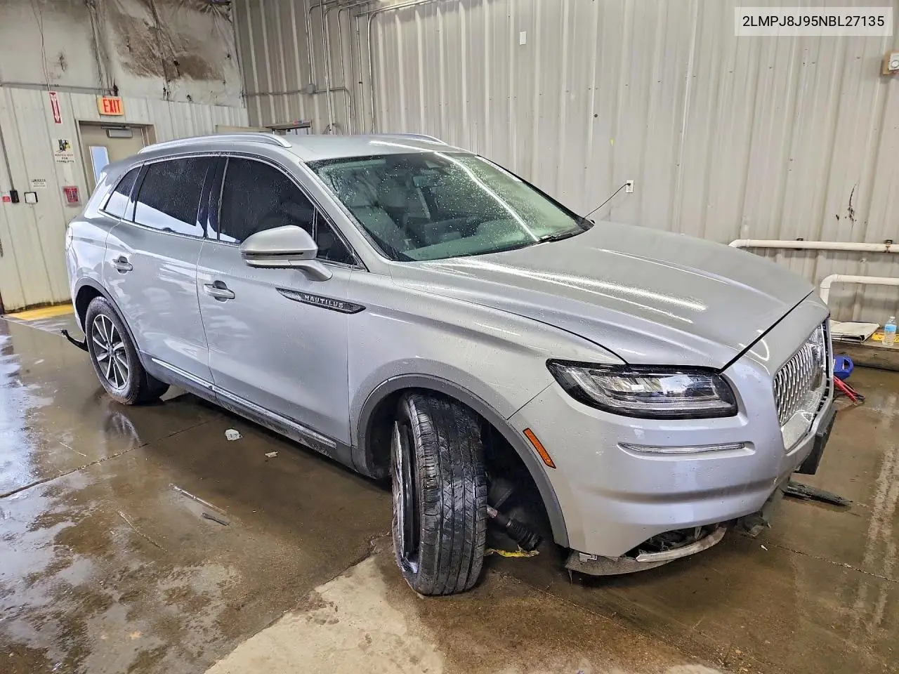 2022 Lincoln Nautilus VIN: 2LMPJ8J95NBL27135 Lot: 56220966