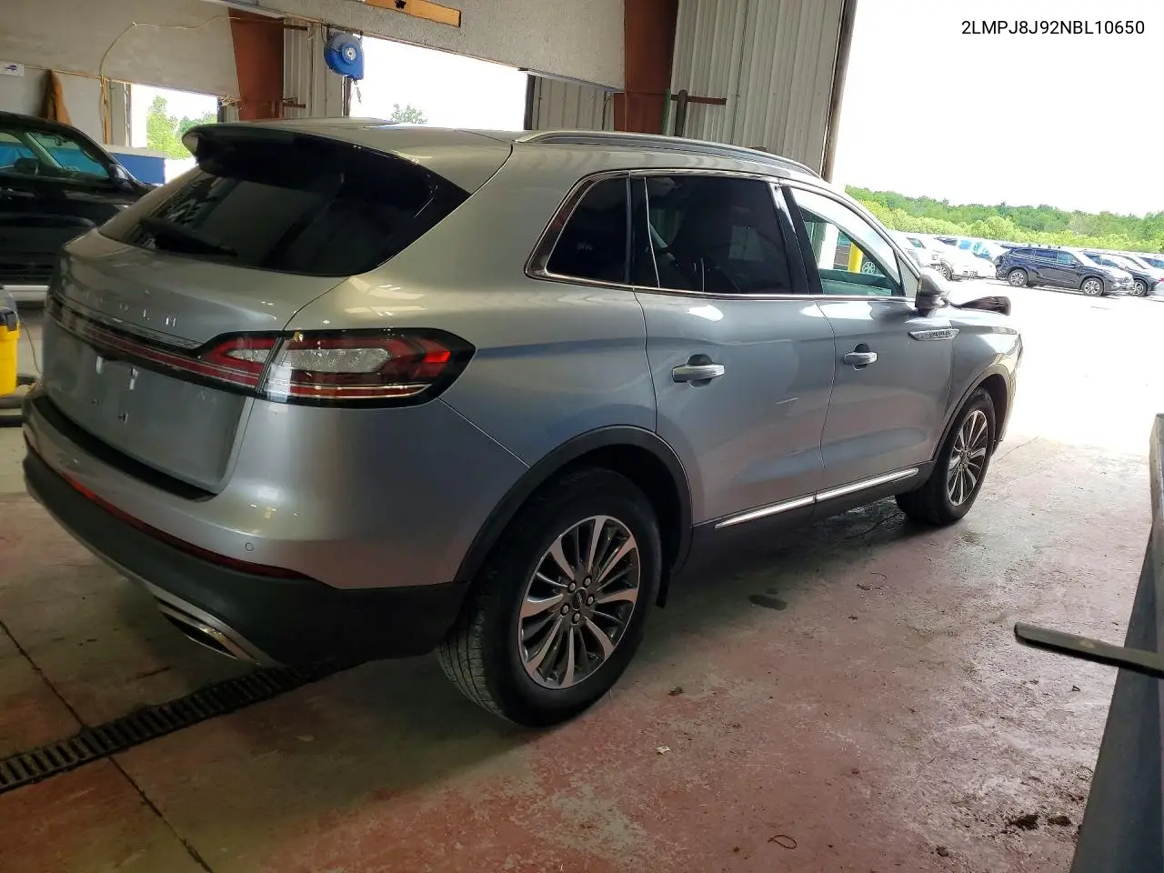 2022 Lincoln Nautilus VIN: 2LMPJ8J92NBL10650 Lot: 56665166