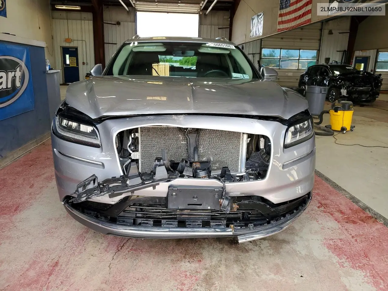 2022 Lincoln Nautilus VIN: 2LMPJ8J92NBL10650 Lot: 56665166