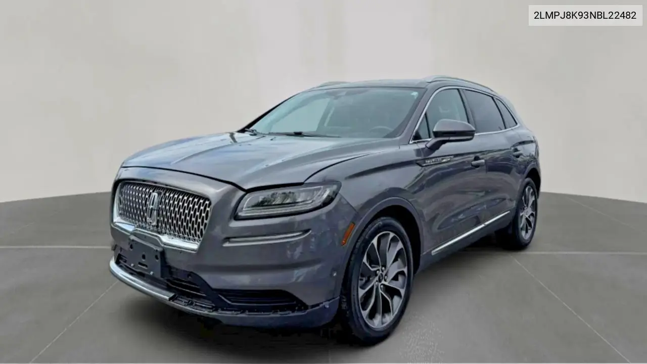 2022 Lincoln Nautilus Reserve VIN: 2LMPJ8K93NBL22482 Lot: 58493656