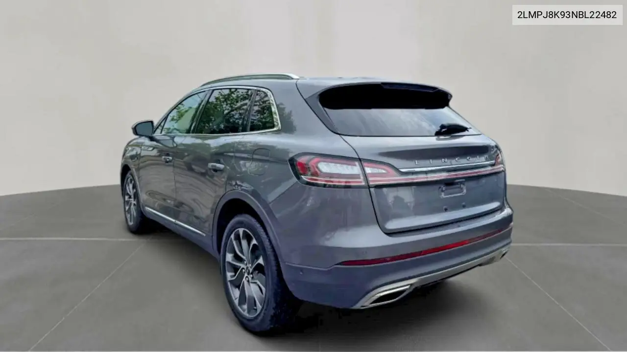 2022 Lincoln Nautilus Reserve VIN: 2LMPJ8K93NBL22482 Lot: 58493656