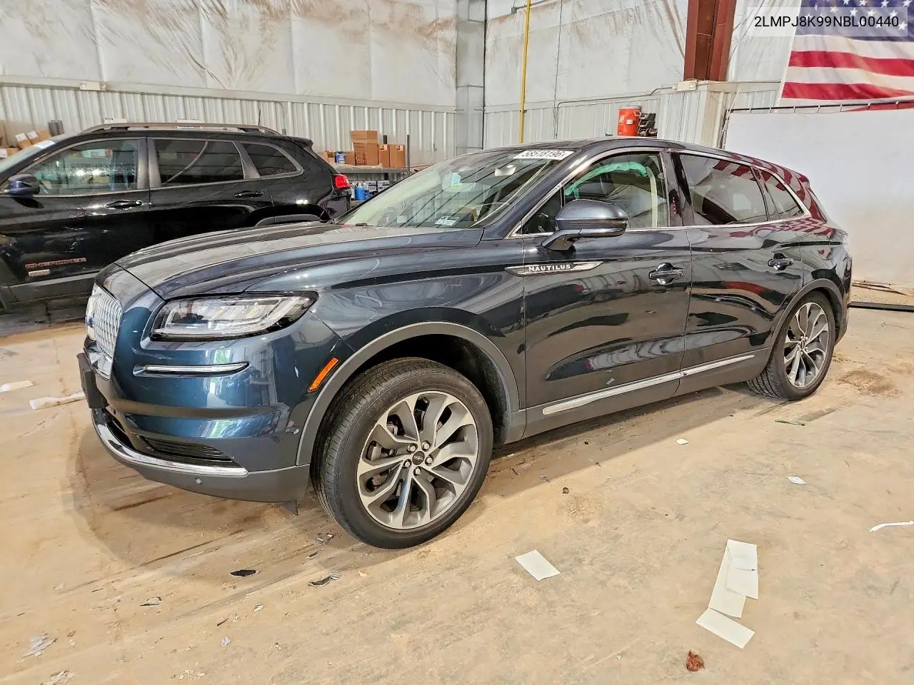 2022 Lincoln Nautilus Reserve VIN: 2LMPJ8K99NBL00440 Lot: 58518196