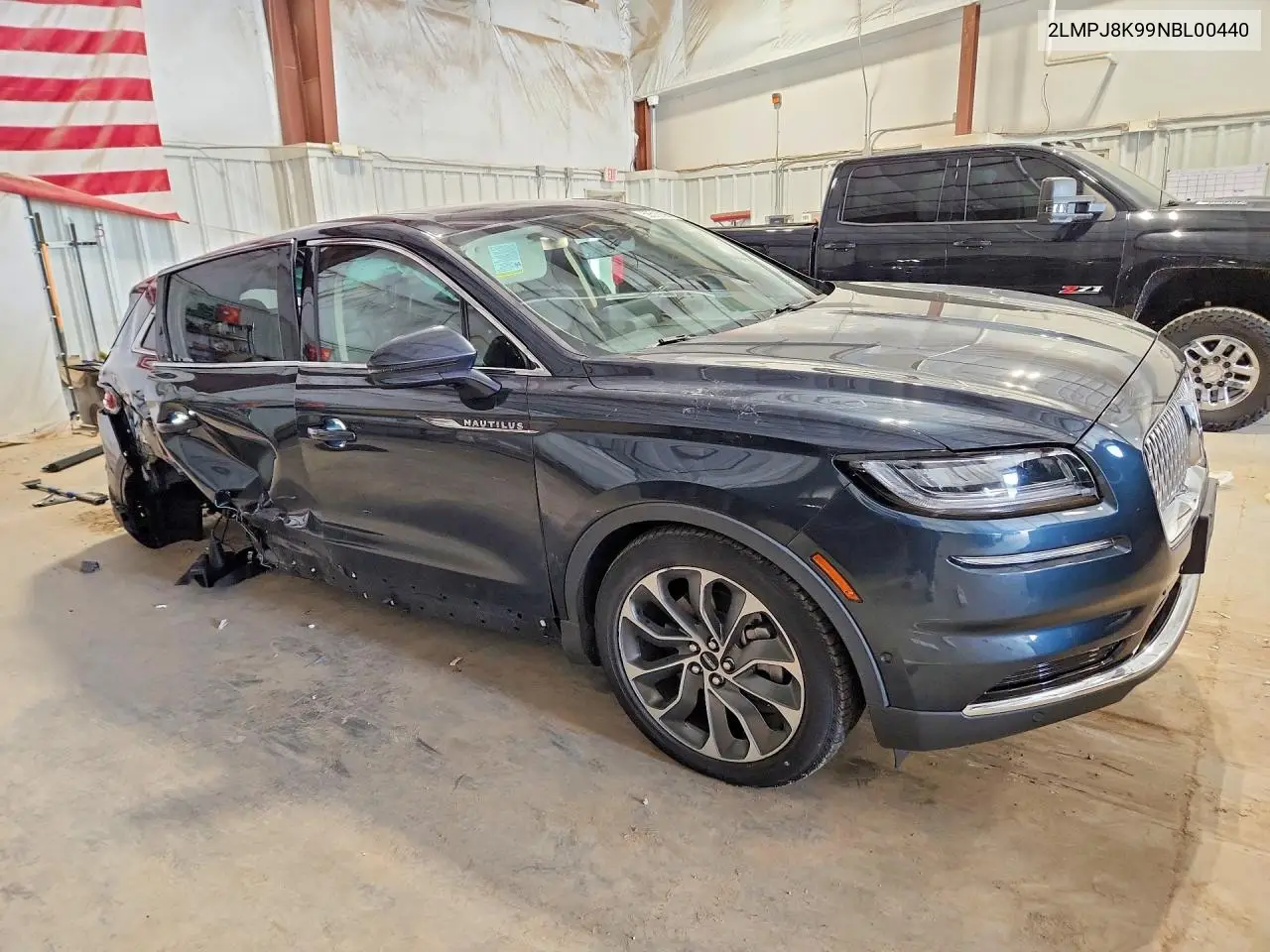 2022 Lincoln Nautilus Reserve VIN: 2LMPJ8K99NBL00440 Lot: 58518196