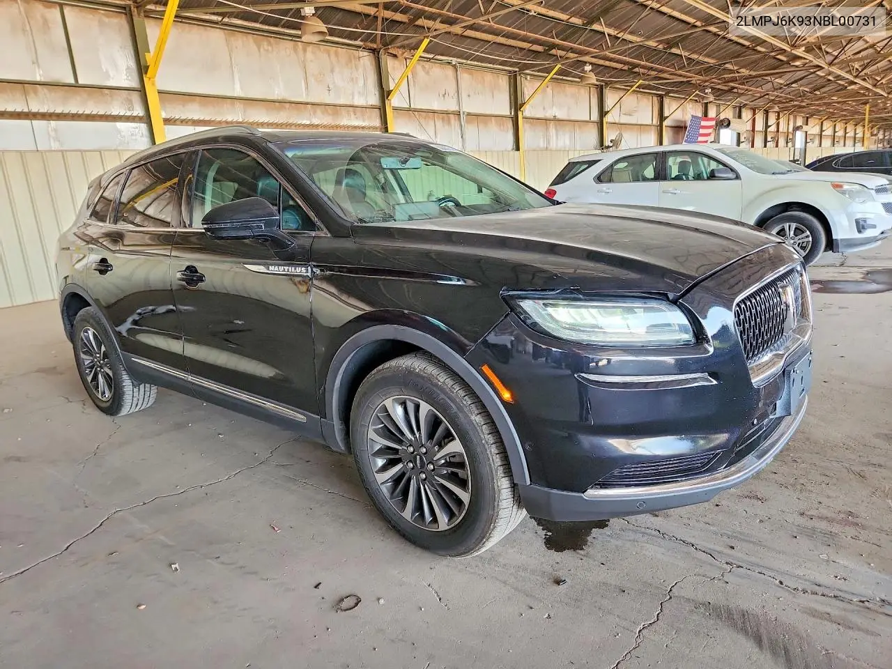 2022 Lincoln Nautilus Reserve VIN: 2LMPJ6K93NBL00731 Lot: 60007516