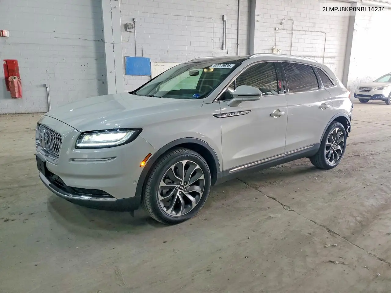 2022 Lincoln Nautilus Reserve VIN: 2LMPJ8KP0NBL16234 Lot: 60715976