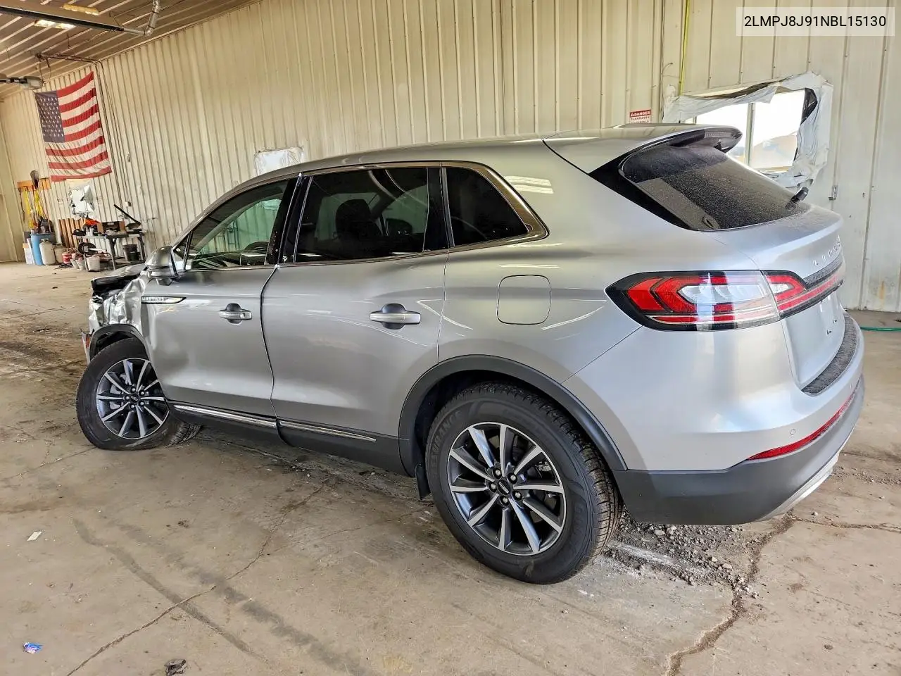 2022 Lincoln Nautilus VIN: 2LMPJ8J91NBL15130 Lot: 60796316