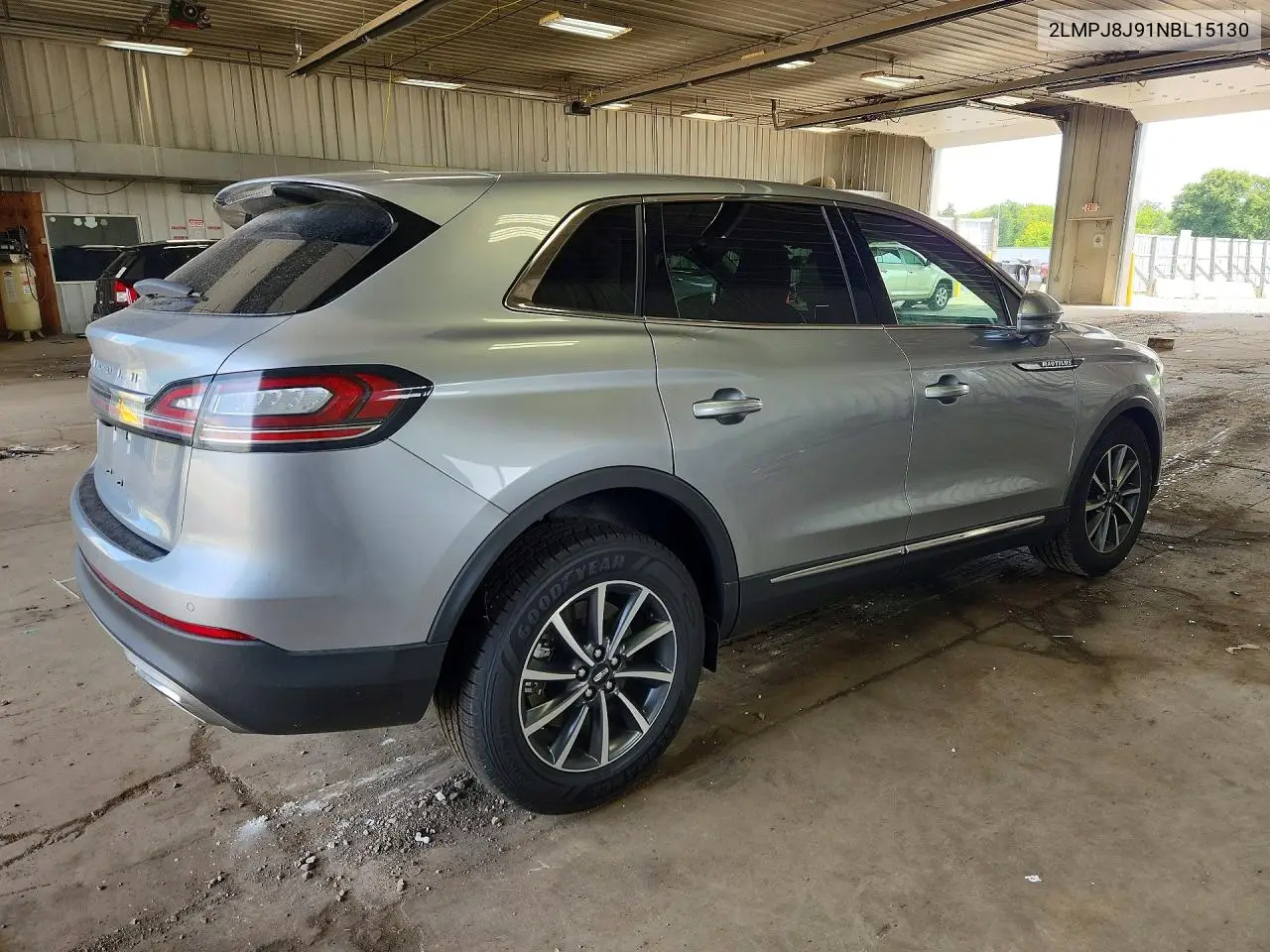 2022 Lincoln Nautilus VIN: 2LMPJ8J91NBL15130 Lot: 60796316
