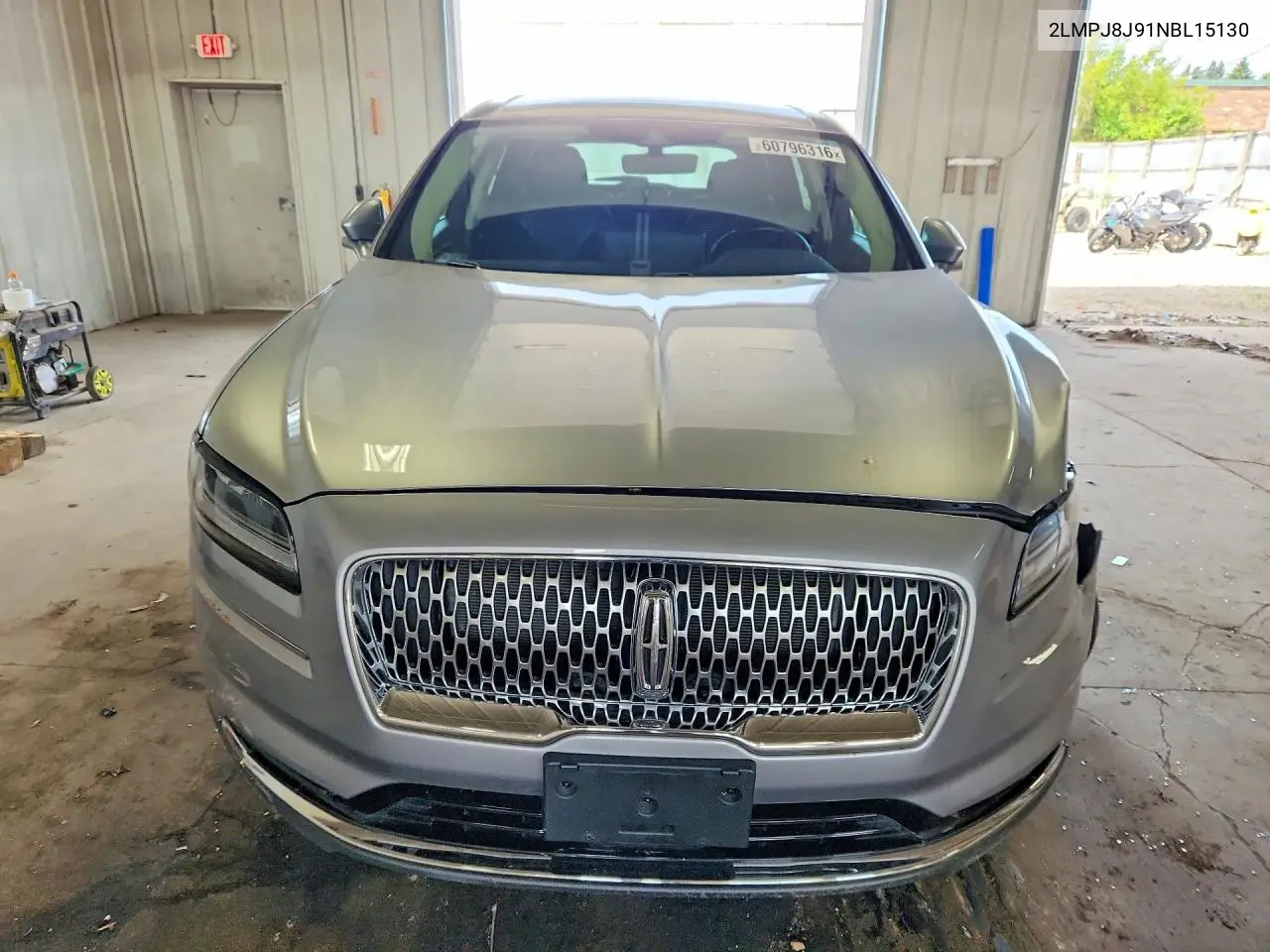 2022 Lincoln Nautilus VIN: 2LMPJ8J91NBL15130 Lot: 60796316