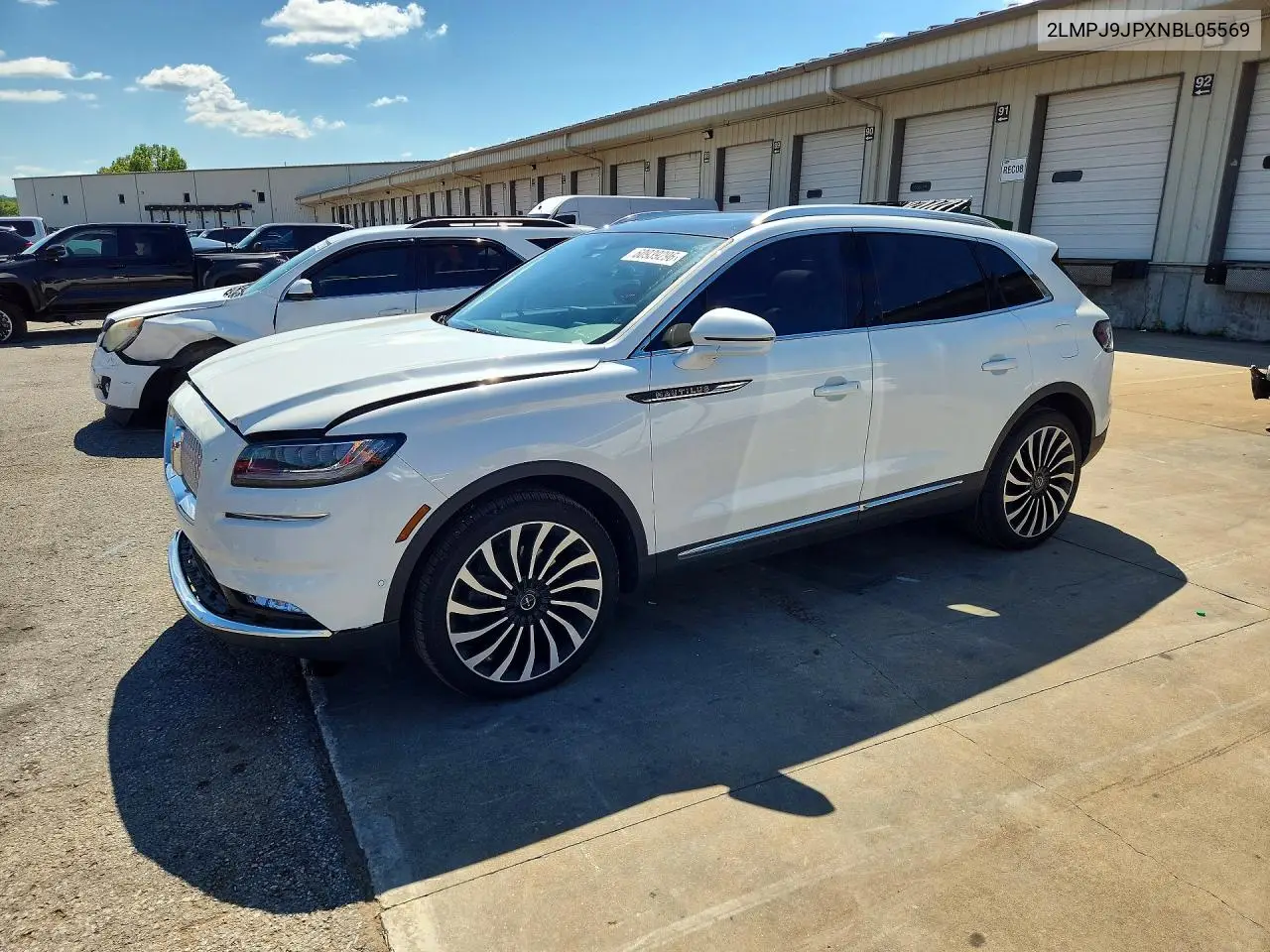 2022 Lincoln Nautilus Black Label VIN: 2LMPJ9JPXNBL05569 Lot: 60939296