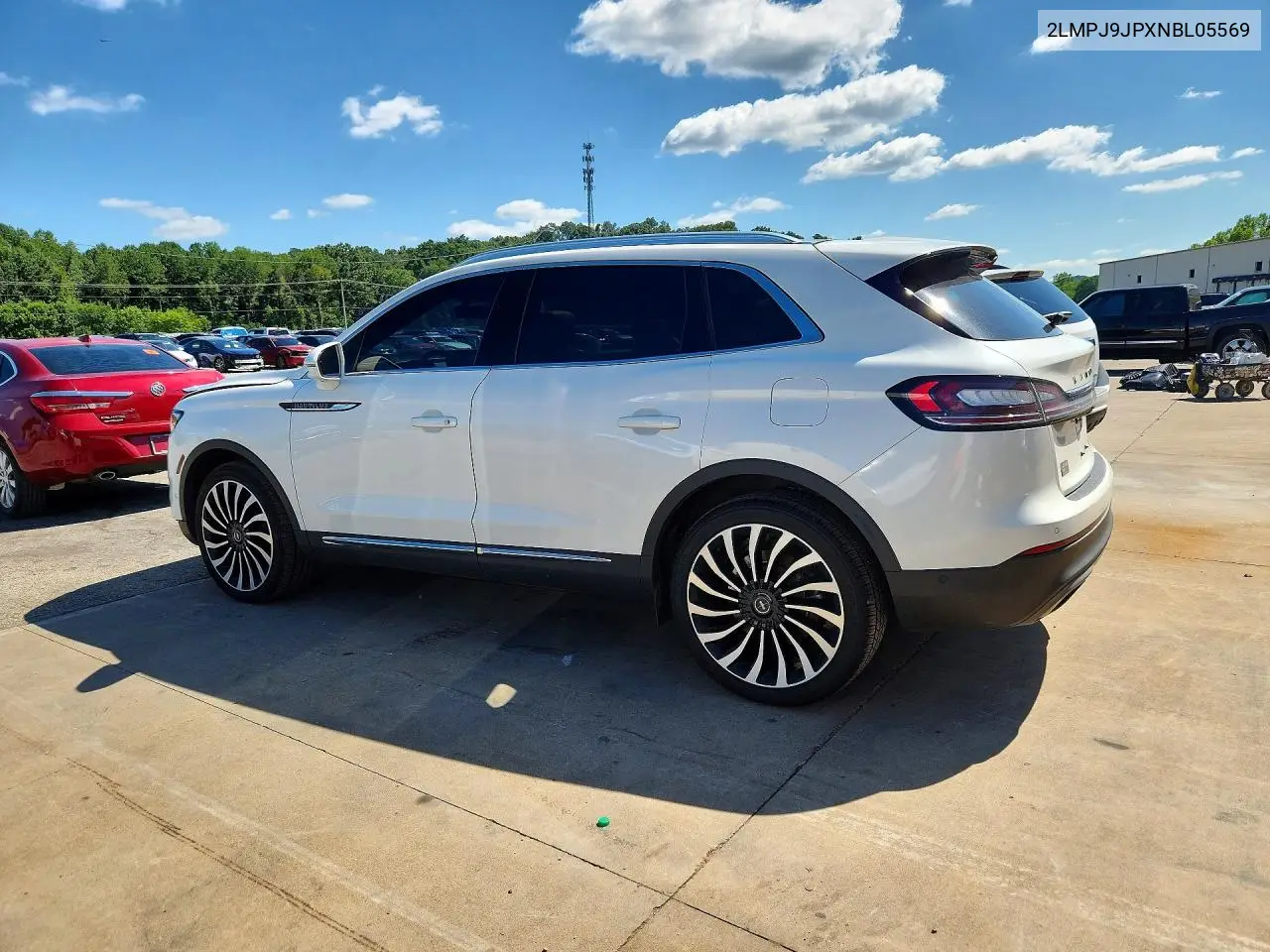 2022 Lincoln Nautilus Black Label VIN: 2LMPJ9JPXNBL05569 Lot: 60939296
