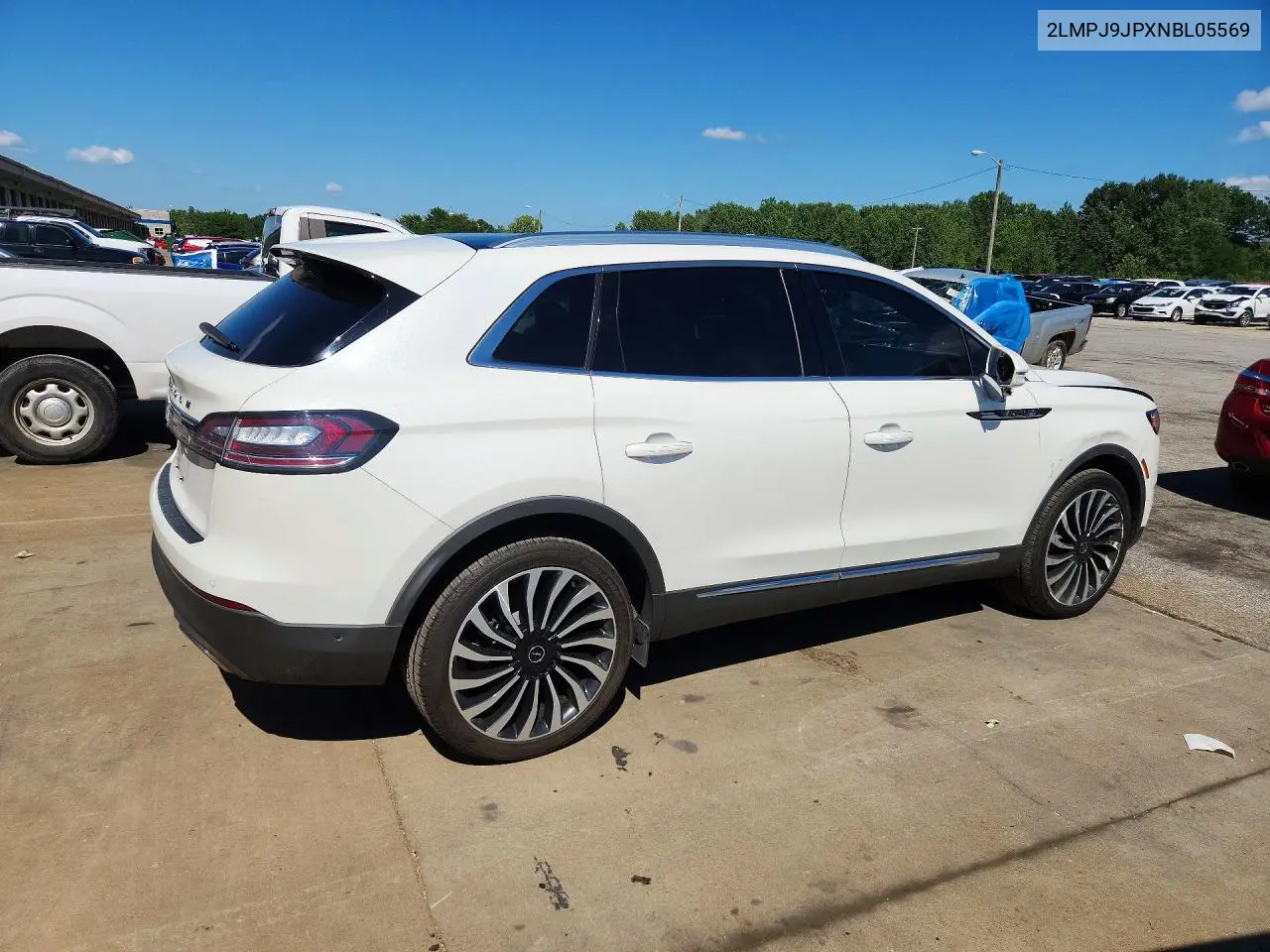 2022 Lincoln Nautilus Black Label VIN: 2LMPJ9JPXNBL05569 Lot: 60939296