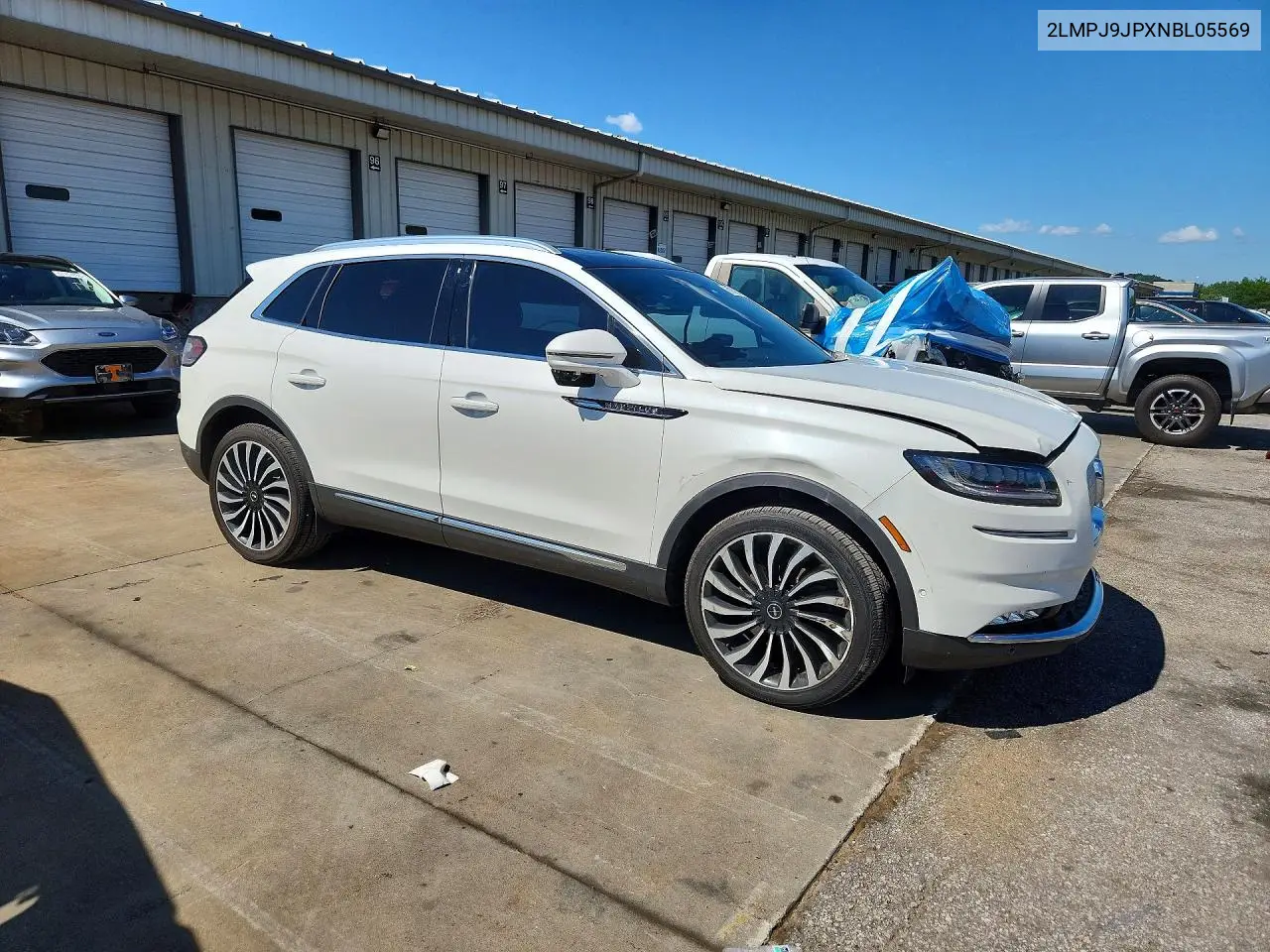 2022 Lincoln Nautilus Black Label VIN: 2LMPJ9JPXNBL05569 Lot: 60939296