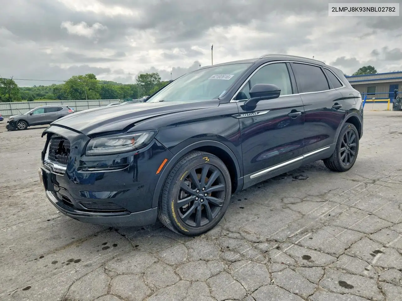 2022 Lincoln Nautilus Reserve VIN: 2LMPJ8K93NBL02782 Lot: 62102616