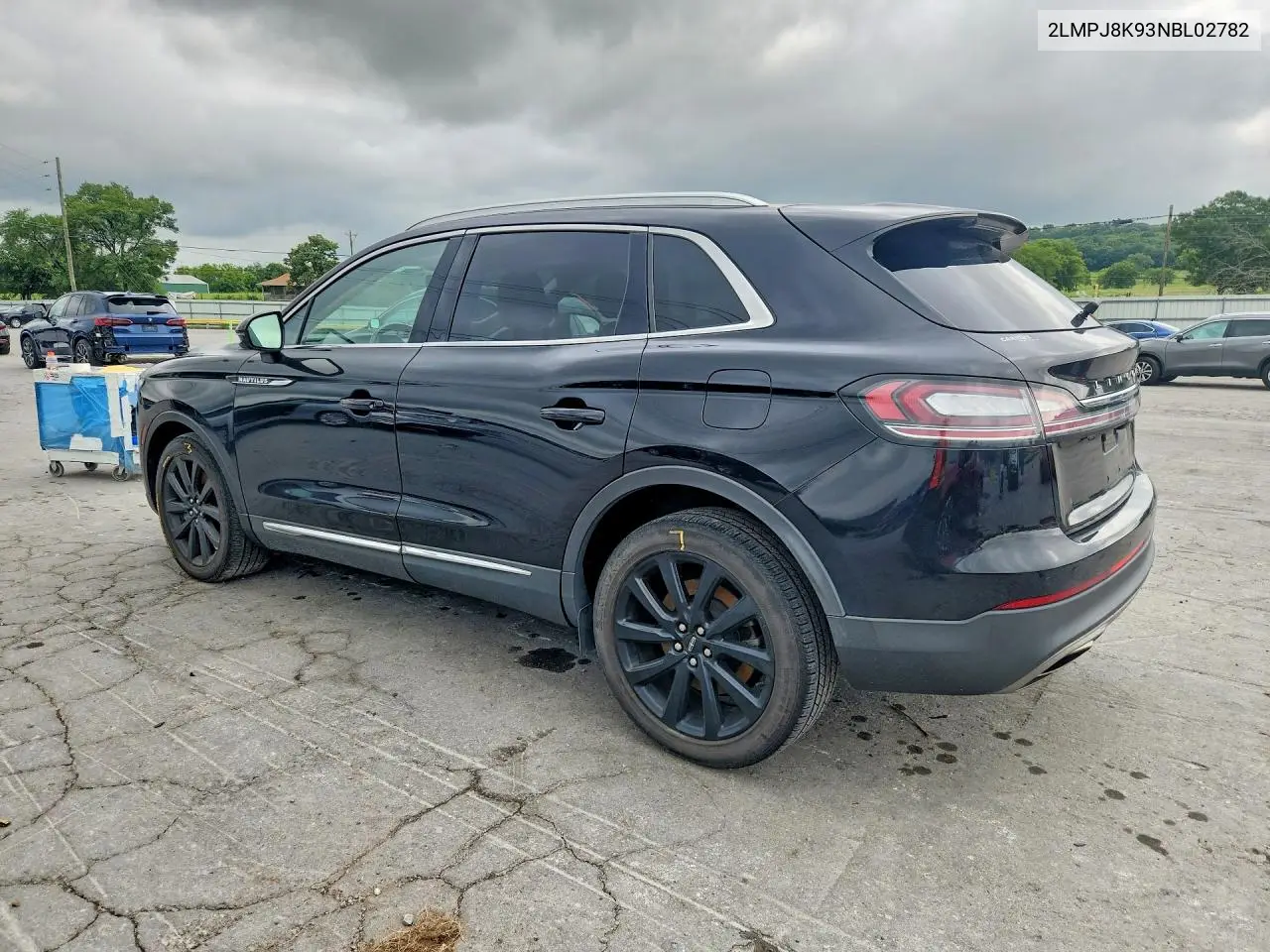 2022 Lincoln Nautilus Reserve VIN: 2LMPJ8K93NBL02782 Lot: 62102616
