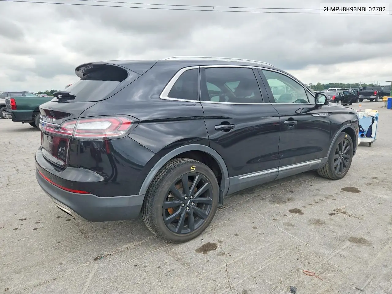 2022 Lincoln Nautilus Reserve VIN: 2LMPJ8K93NBL02782 Lot: 62102616