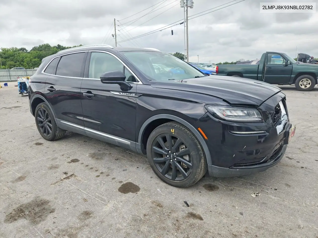 2022 Lincoln Nautilus Reserve VIN: 2LMPJ8K93NBL02782 Lot: 62102616