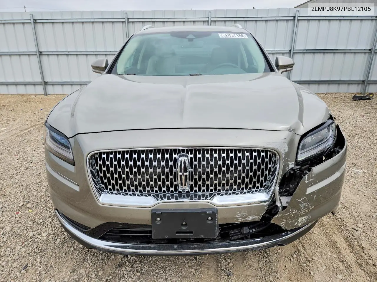 2023 Lincoln Nautilus Reserve VIN: 2LMPJ8K97PBL12105 Lot: 52457166