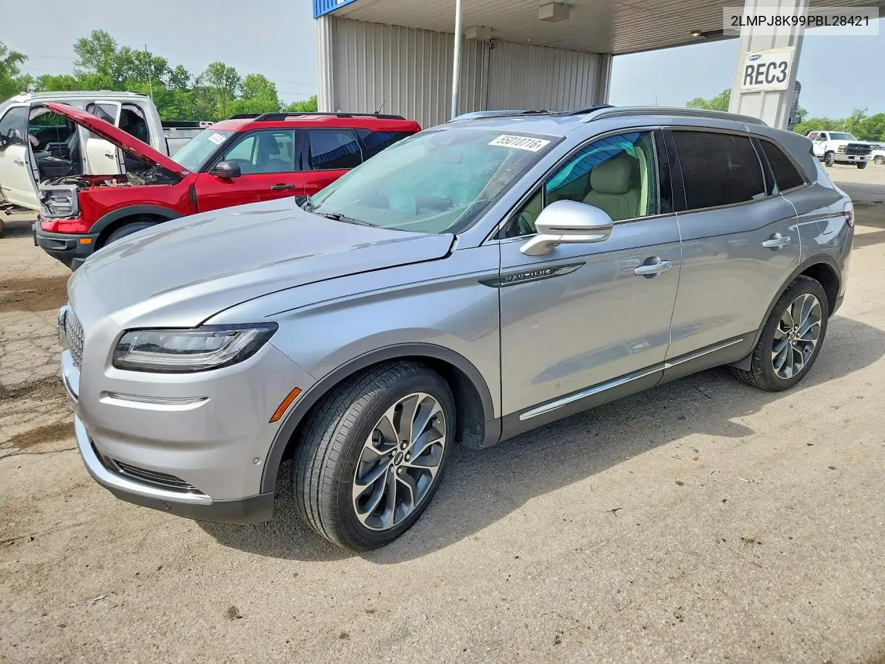 2023 Lincoln Nautilus Reserve VIN: 2LMPJ8K99PBL28421 Lot: 55010716