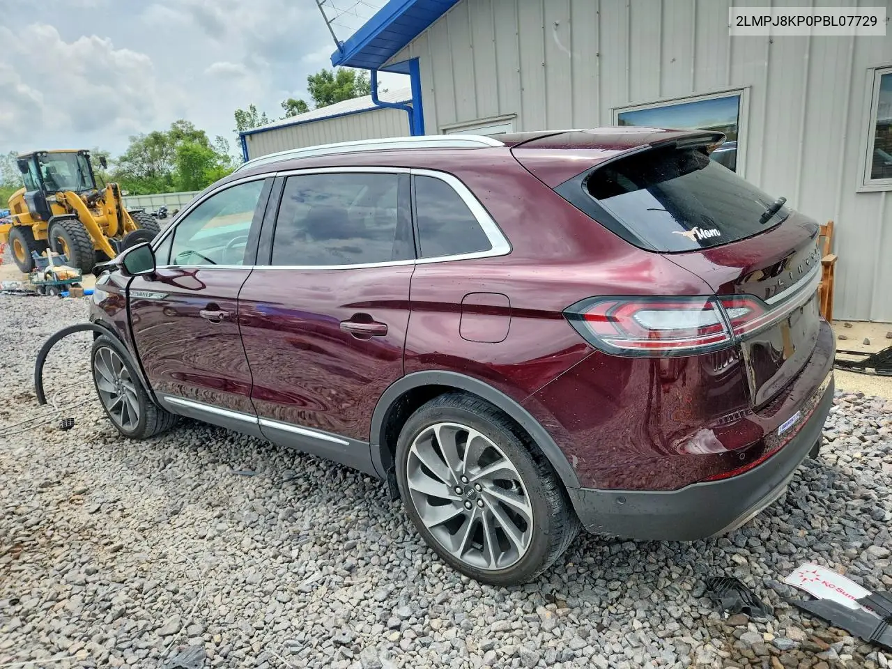 2023 Lincoln Nautilus Reserve VIN: 2LMPJ8KP0PBL07729 Lot: 56856366