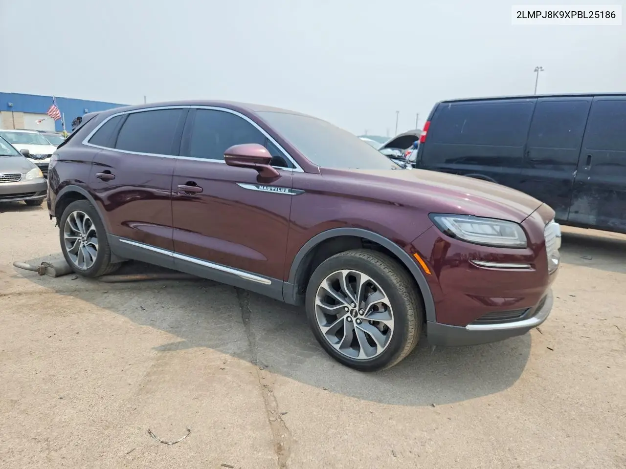 2023 Lincoln Nautilus Reserve VIN: 2LMPJ8K9XPBL25186 Lot: 61021036