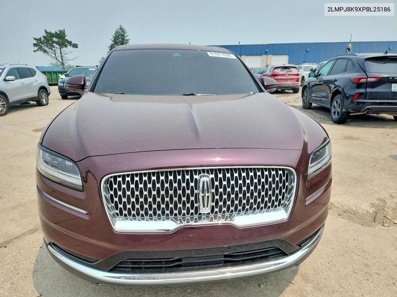 2023 Lincoln Nautilus Reserve VIN: 2LMPJ8K9XPBL25186 Lot: 61021036