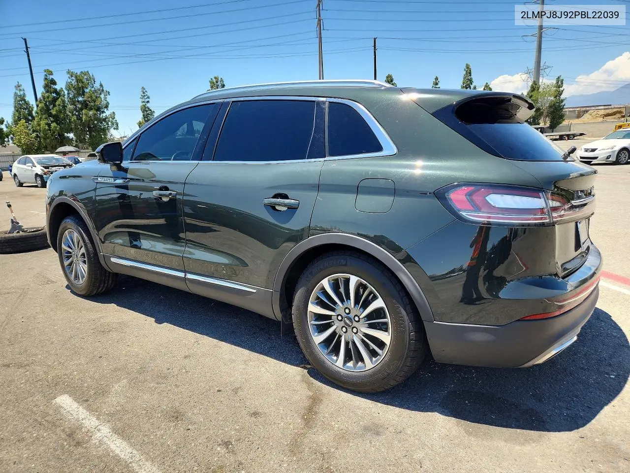 2023 Lincoln Nautilus VIN: 2LMPJ8J92PBL22039 Lot: 61173186