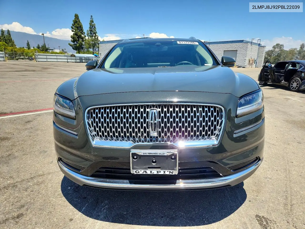 2023 Lincoln Nautilus VIN: 2LMPJ8J92PBL22039 Lot: 61173186