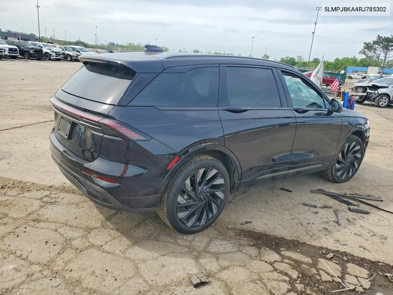 2024 Lincoln Nautilus Reserve VIN: 5LMPJ8KA4RJ785302 Lot: 55096426