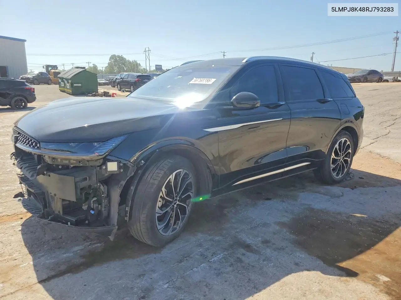 2024 Lincoln Nautilus Reserve VIN: 5LMPJ8K48RJ793283 Lot: 56768386