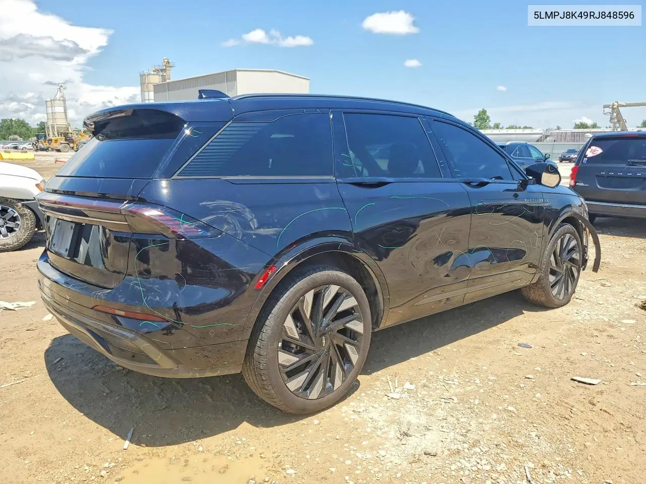 2024 Lincoln Nautilus Reserve VIN: 5LMPJ8K49RJ848596 Lot: 60560156