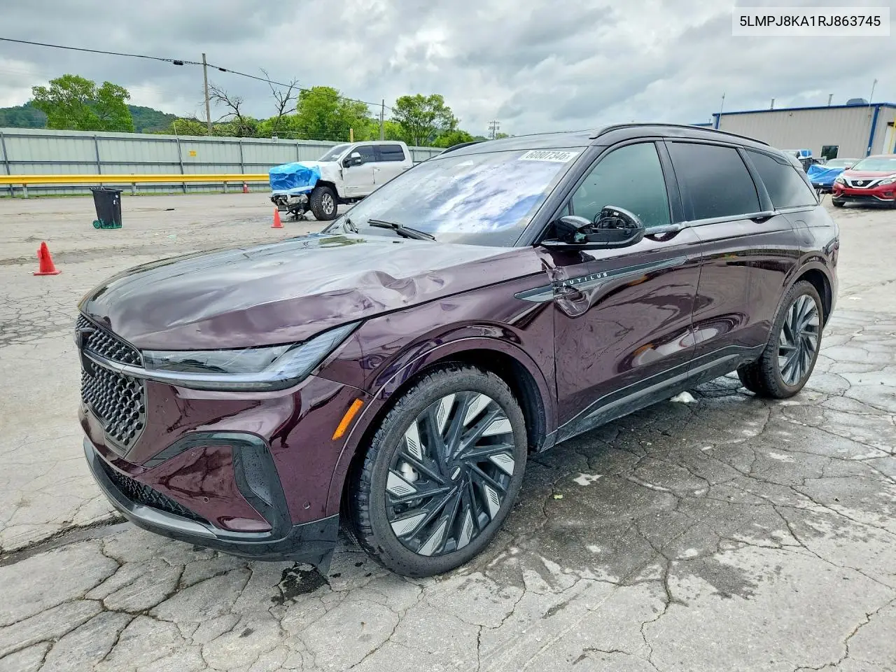 2024 Lincoln Nautilus Reserve VIN: 5LMPJ8KA1RJ863745 Lot: 60807346