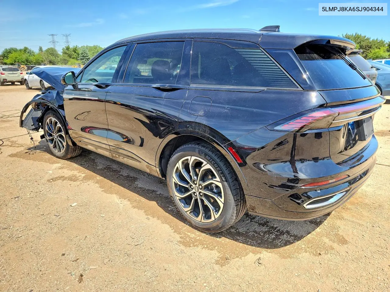 2025 Lincoln Nautilus Reserve VIN: 5LMPJ8KA6SJ904344 Lot: 55310656