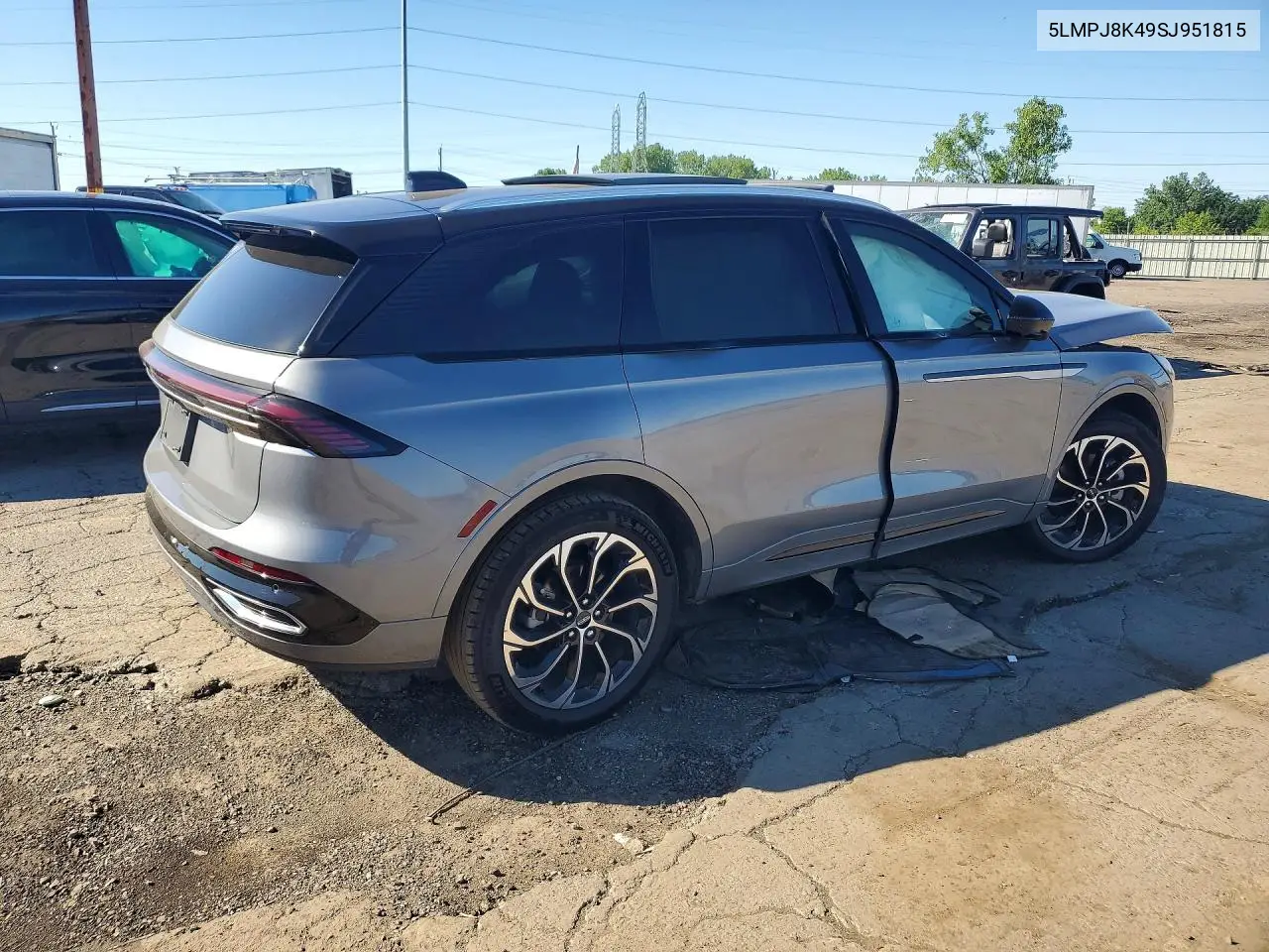 2025 Lincoln Nautilus Reserve VIN: 5LMPJ8K49SJ951815 Lot: 57138306