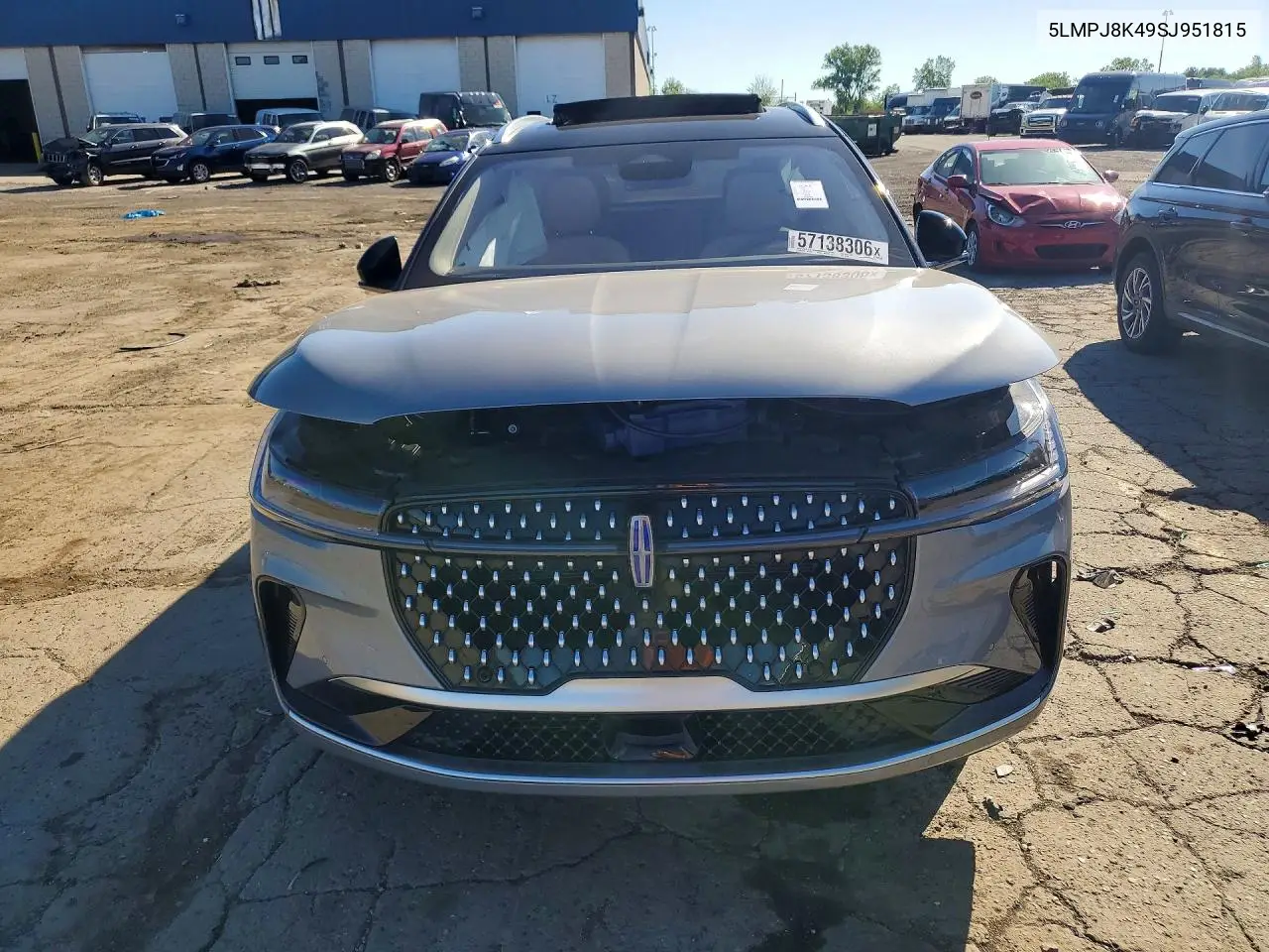 2025 Lincoln Nautilus Reserve VIN: 5LMPJ8K49SJ951815 Lot: 57138306