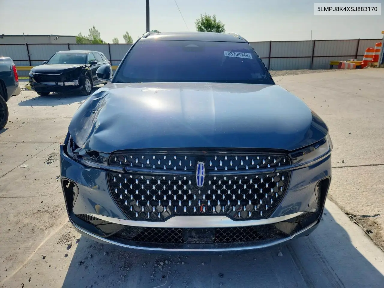 2025 Lincoln Nautilus Reserve VIN: 5LMPJ8K4XSJ883170 Lot: 58709946