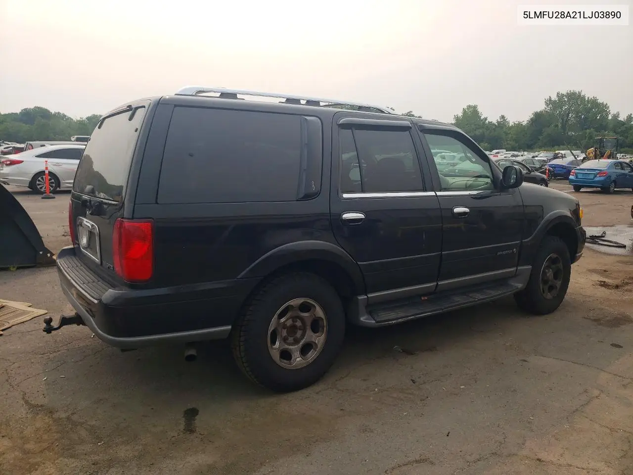 2001 Lincoln Navigator VIN: 5LMFU28A21LJ03890 Lot: 61159856