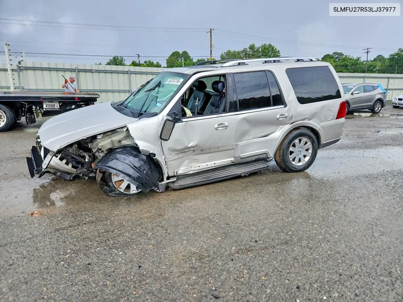 2003 Lincoln Navigator VIN: 5LMFU27R53LJ37977 Lot: 55203756