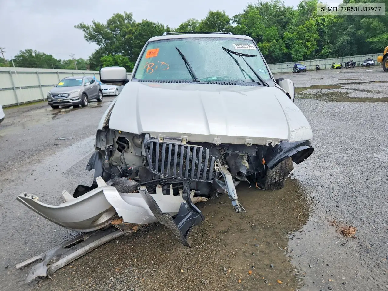 2003 Lincoln Navigator VIN: 5LMFU27R53LJ37977 Lot: 55203756