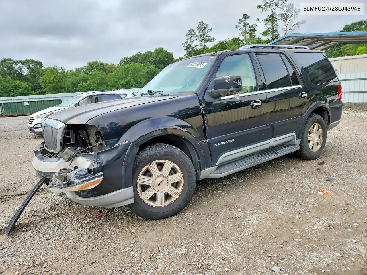 2003 Lincoln Navigator VIN: 5LMFU27R23LJ43946 Lot: 55355556