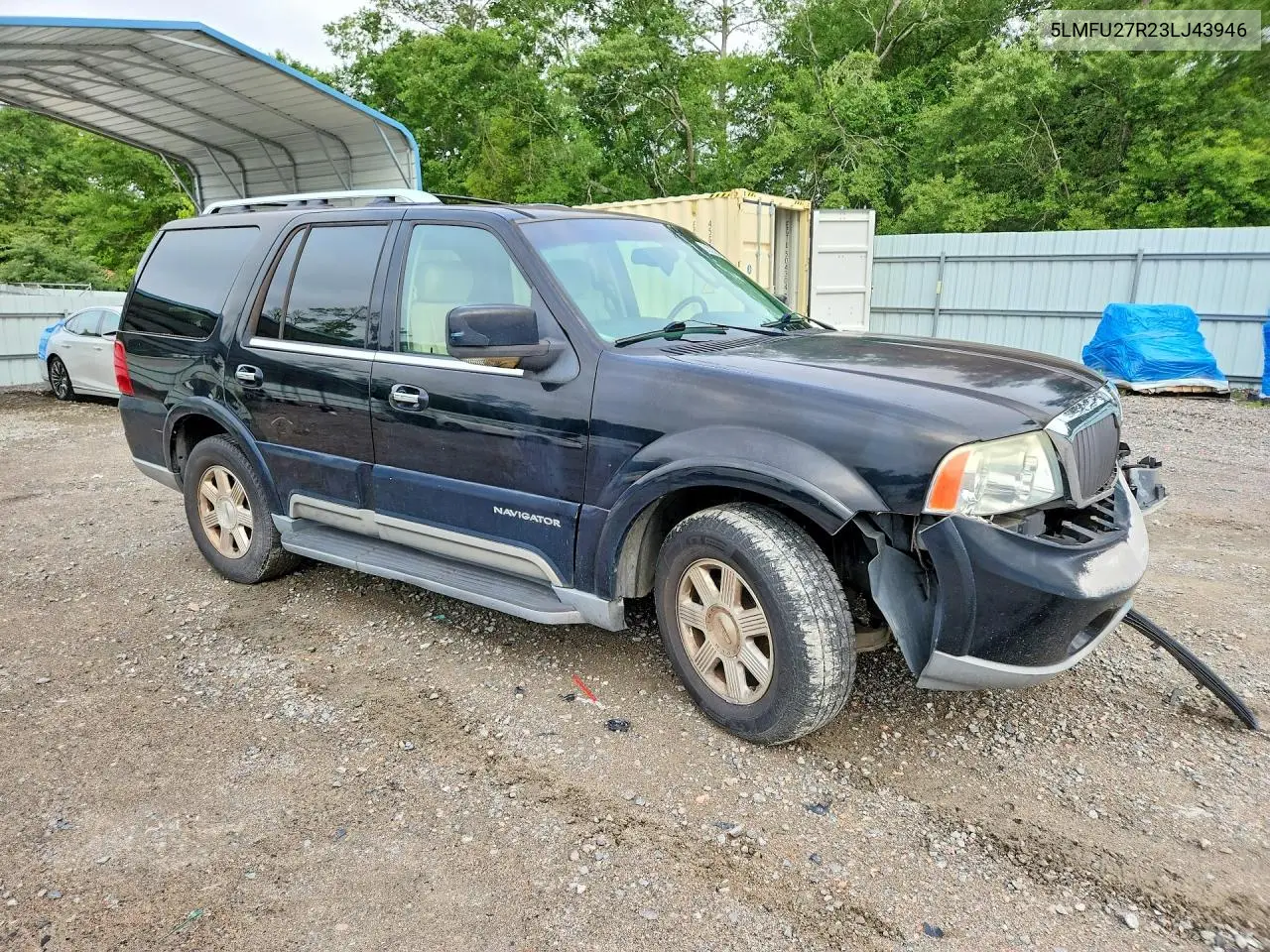 2003 Lincoln Navigator VIN: 5LMFU27R23LJ43946 Lot: 55355556