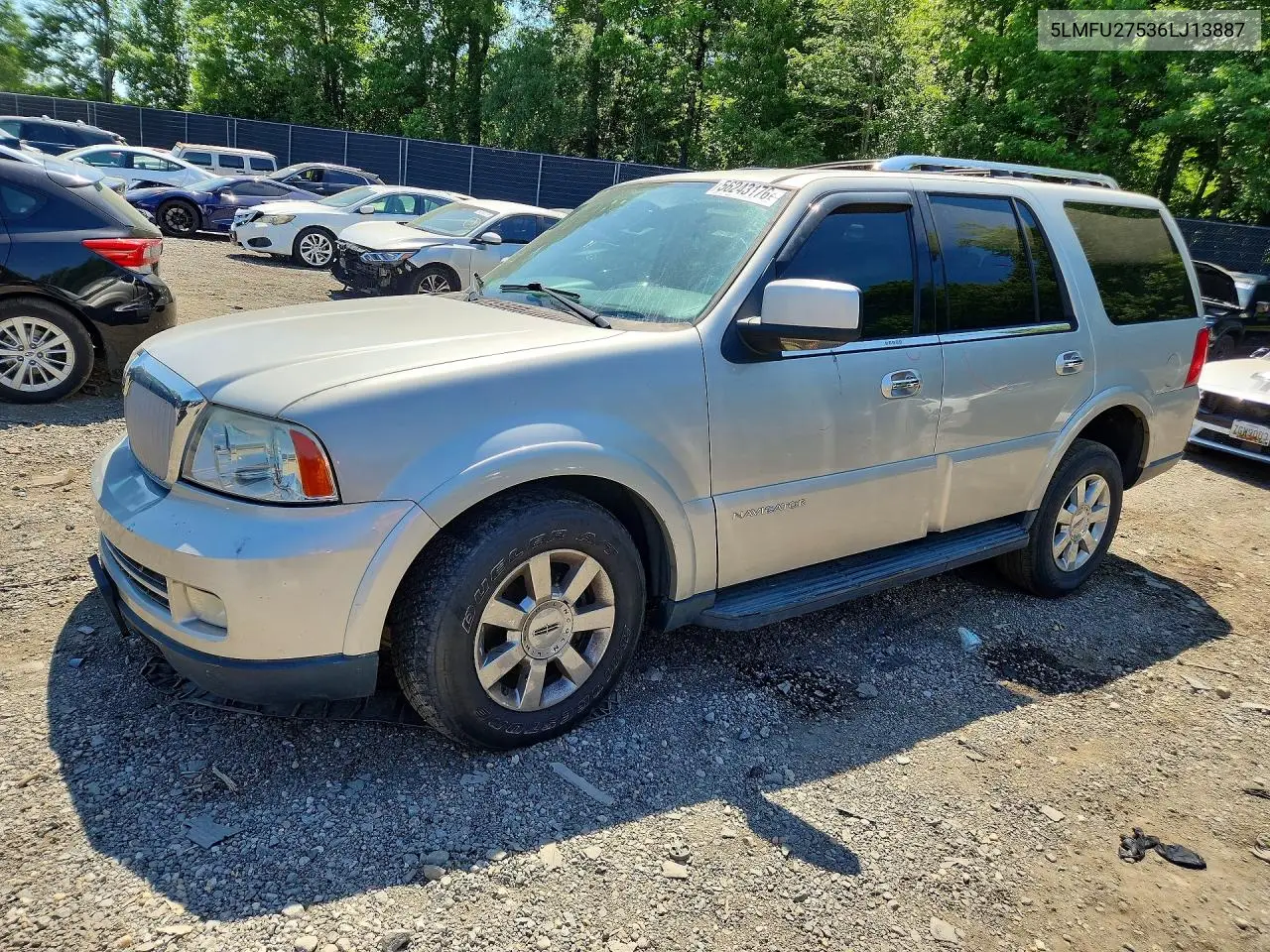2006 Lincoln Navigator VIN: 5LMFU27536LJ13887 Lot: 56243176