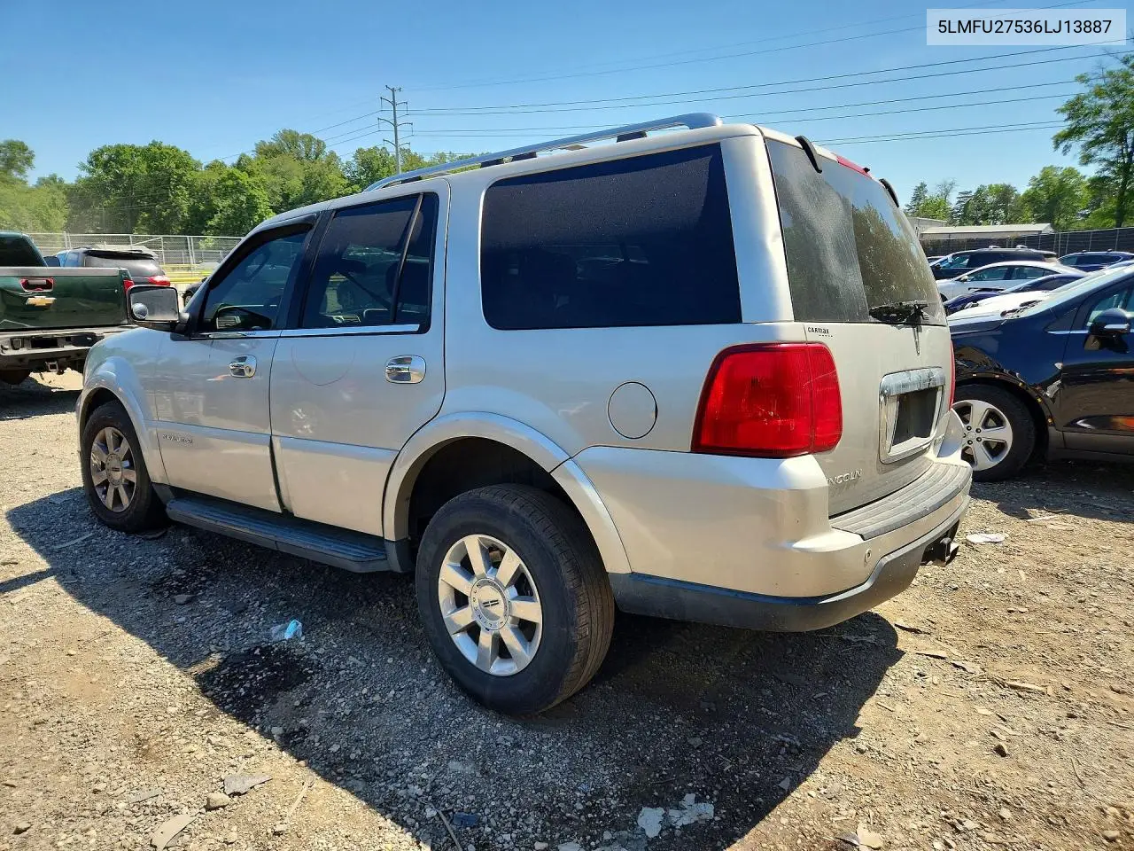 2006 Lincoln Navigator VIN: 5LMFU27536LJ13887 Lot: 56243176