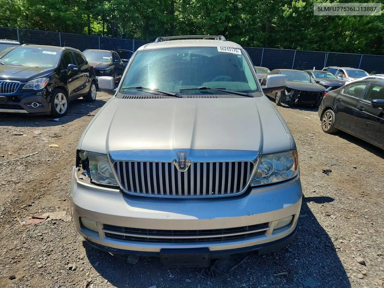 2006 Lincoln Navigator VIN: 5LMFU27536LJ13887 Lot: 56243176